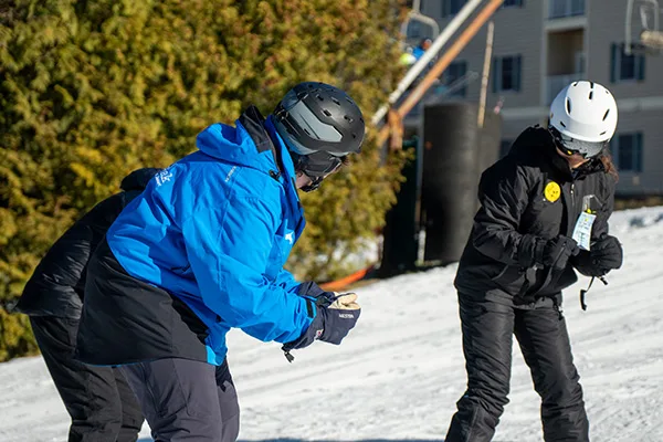 Private lesson at Jiminy Peak